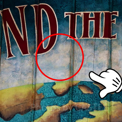 雲がミッキーに…？