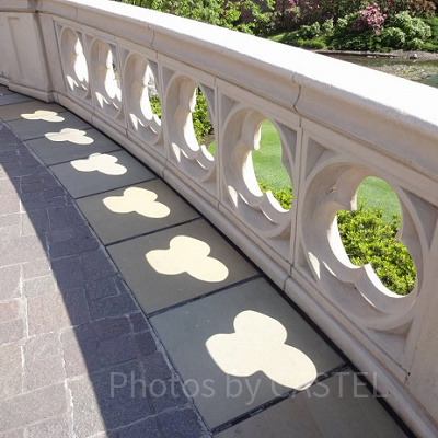 天気が良い日にしかあらわれない隠れミッキー？