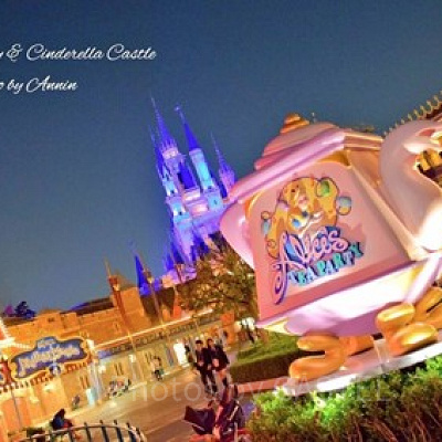 シンデレラ城が綺麗に撮れるスポット