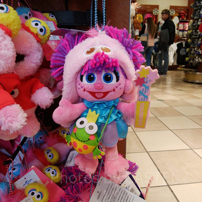 アビー×モッピーのぬいぐるみキーホルダー