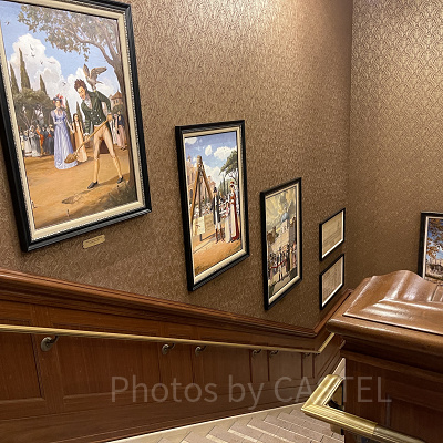 プレミアアクセスの場合の通路（ソアリン）