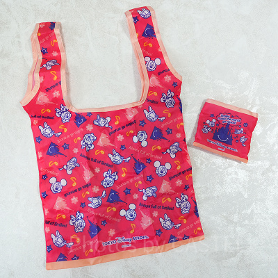 ディズニーガチャガチャのエコバッグ：ミニー