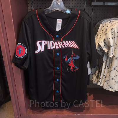 アナハイムディズニー服：スパイダーマンユニフォーム（表）
