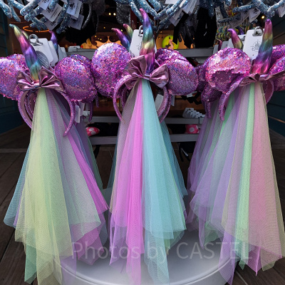 アナハイムディズニーカチューシャ：カラフルユニコーンカチューシャ