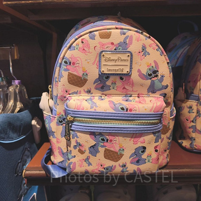 アナハイムディズニーラウンジフライ（Loungefly）：スティッチ＆エンジェル