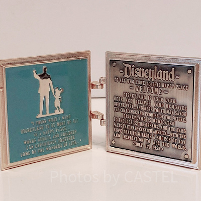 アナハイムディズニーランドゲストツアー参加記念ピンバッジ