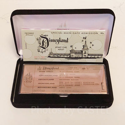 アナハイムディズニーランド復刻チケットブック