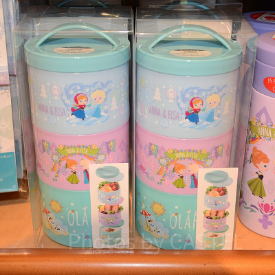 アナとエルサのフローズンファンタジーデザインお弁当箱セット