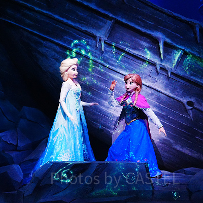 魔法が解けたアナ〔アナとエルサのフローズンジャーニー〕