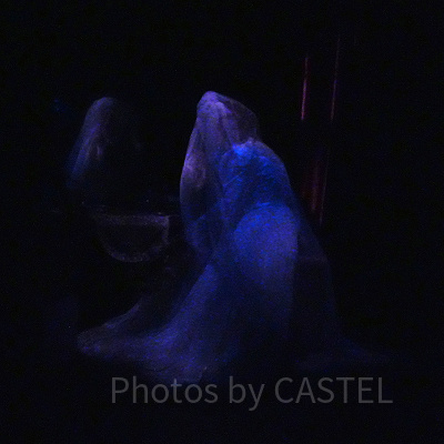 花嫁姿のメラニー