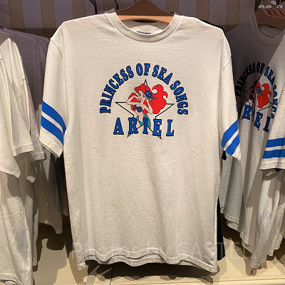 アリエルTシャツ（ホワイト）