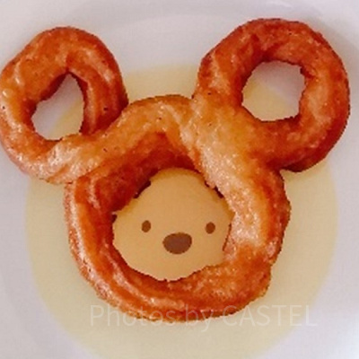 ミッキー型にアレンジ！