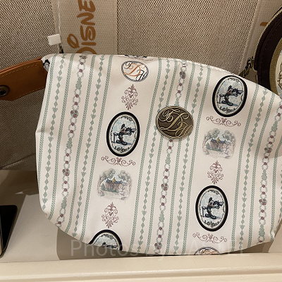 付属のポーチ（ディズニーランドホテルグッズ）