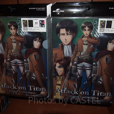 進撃の巨人クリアファイルセット