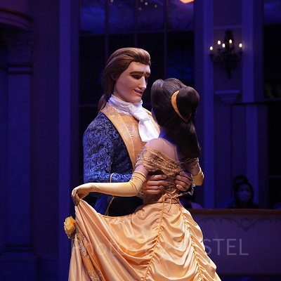 「美女と野獣“魔法のものがたり”」のオーディオアニマトロニクス