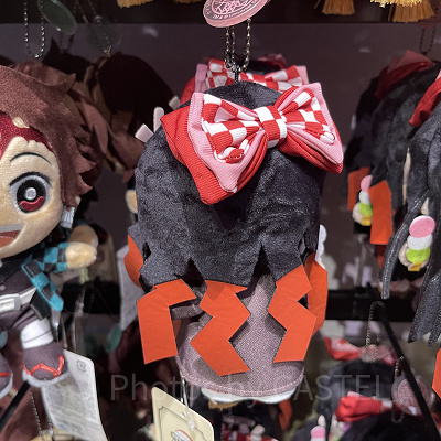 禰豆子ぬいぐるみキーチェーン裏(USJ×鬼滅の刃 刀鍛冶の里編&柱稽古編グッズ)