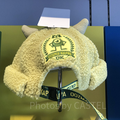 ウーズマカッパキャップ裏側（ディズニーモンスターズユニバーシティグッズ）