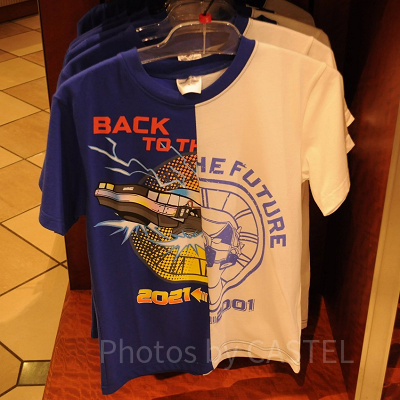 バックトゥザフューチャーの20周年Tシャツ