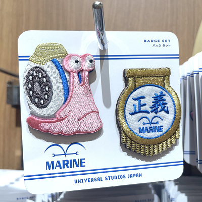 バッジセット（USJワンピースグッズ）