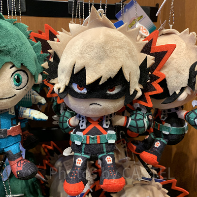 爆豪ぬいぐるみキーチェーン（USJ×ヒロアカグッズ）