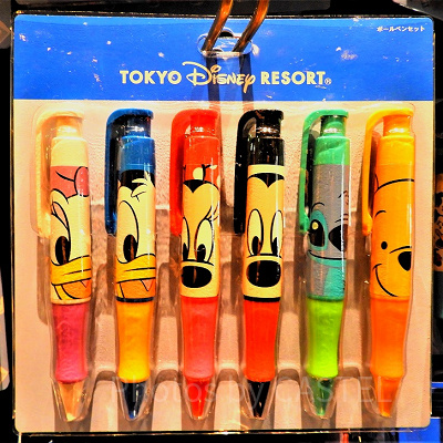 人気キャラクターがそろったボールペン