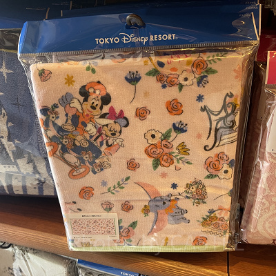 バスタオル（ディズニー春のお花グッズ）