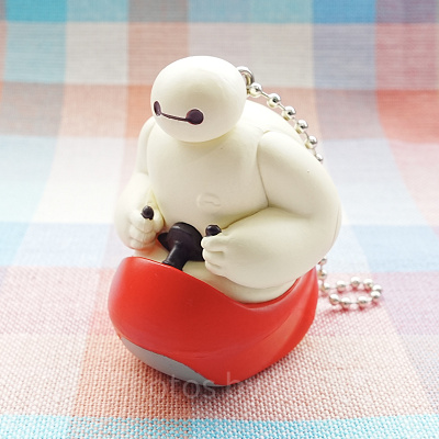 ベイマックスのハッピーライドのキーチェーン（ディズニーガチャガチャ）