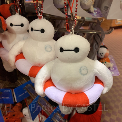 ベイマックスのぬいぐるみストラップ（うきわ）