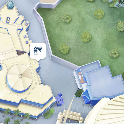 ベイマックスの自動販売機の場所