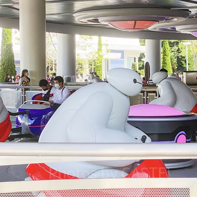 ベイマックスのハッピーライドの混雑状況や待ち時間