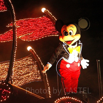 美しいフロートはまさに光のマジック