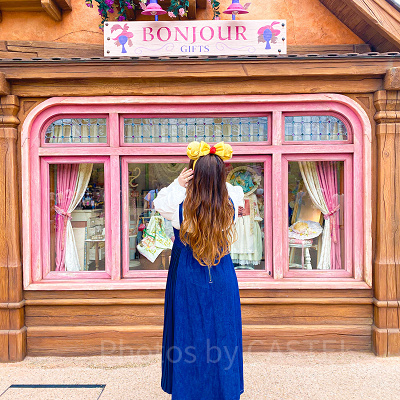 美女と野獣エリアフォトスポット