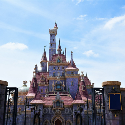 美女と野獣の城の外観