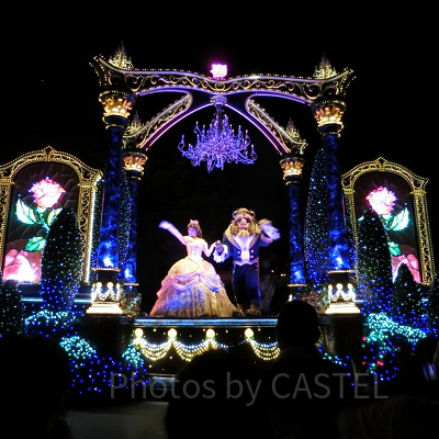 美女と野獣のフロート