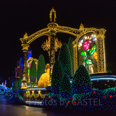 美女と野獣フロート