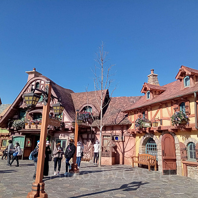 美女と野獣　ベルの住む街エリア