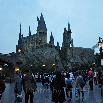 ホグワーツ・マジカル・セレブレーション鑑賞前／USJ（2019年）