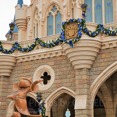 シンデレラ城の裏