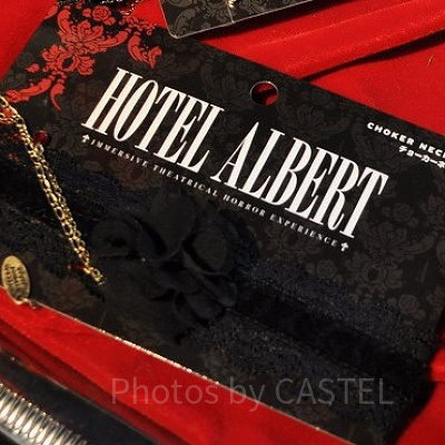 ブラックレースのチョーカー