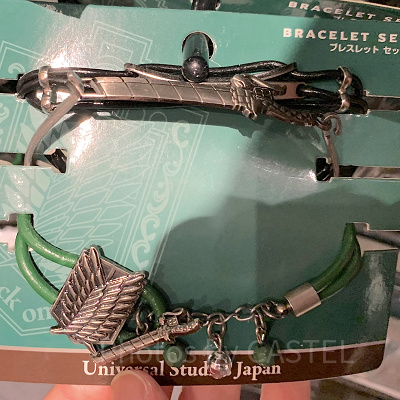 ブレスレットセット〔USJ×進撃の巨人〕