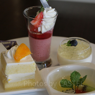 カフェトスティーナのデザートブッフェ