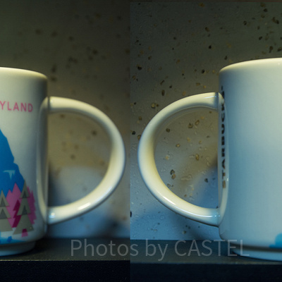 カリフォルニアディズニーランドのマグカップ