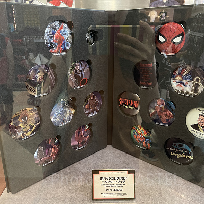 缶バッジコレクションコンプリートブック（スパイダーマンファイナルグッズ）