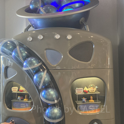 トレジャーコメットのカプセルトイマシン