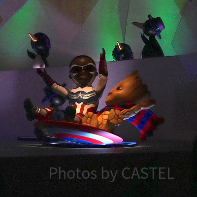 キャプテン・アメリカ(イッツ・ア・スモールワールドwithグルート)