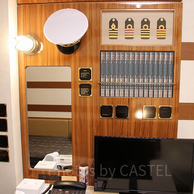 キャプテンズルームの装飾