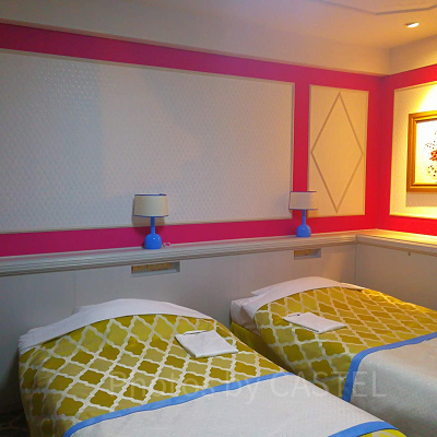 サンルートプラザ東京のキャッスルルーム。まるでパークにいるようなかわいさです！