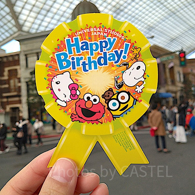 バースデーシールでお祝い！