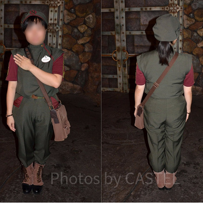 センター・オブ・ジ・アースキャストのコスチューム