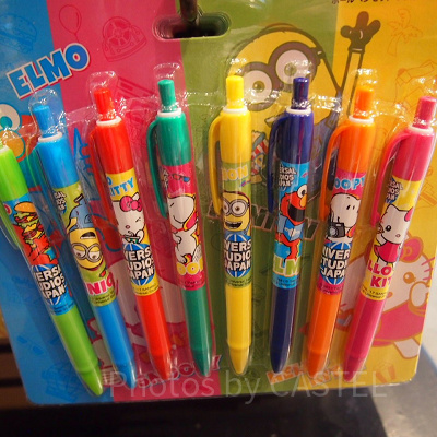 キャラクターミックスボールペンセット